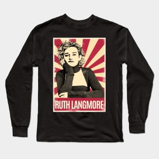 Retro Vintage Ruth Langmore 80s Long Sleeve T-Shirt